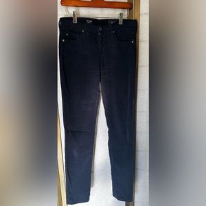 Ag jeans the prima cigarette leg blue corduroy 26r